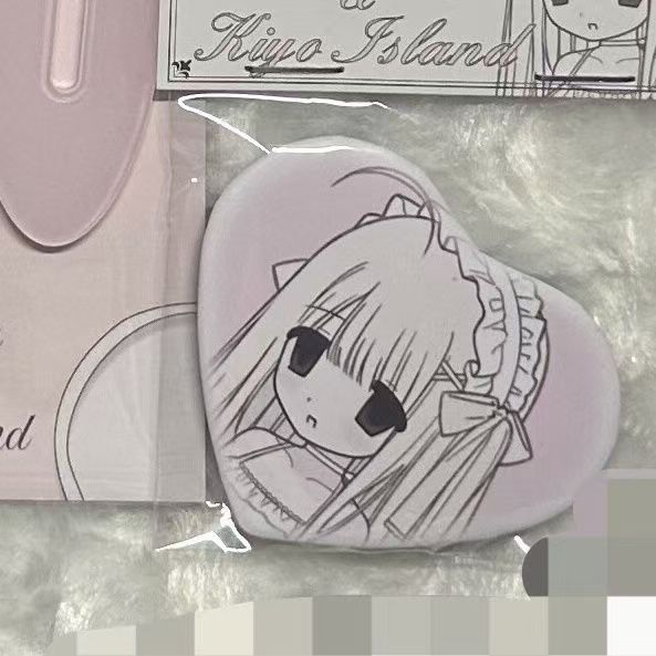 onlynana DIY standee collaboration puff badge acrylic standee cute packaging decoration
