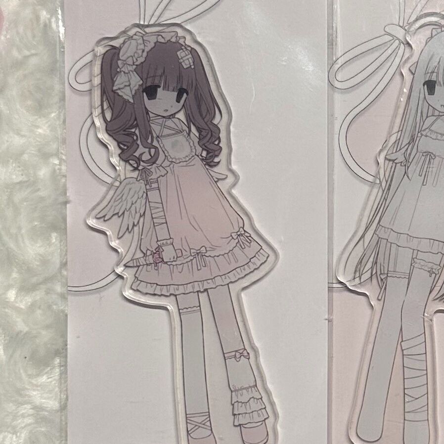 onlynana DIY standee collaboration puff badge acrylic standee cute packaging decoration